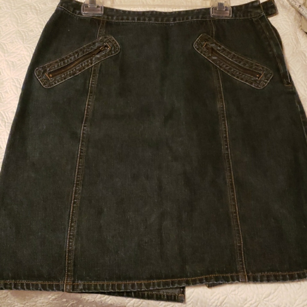 The Limited denim skirt